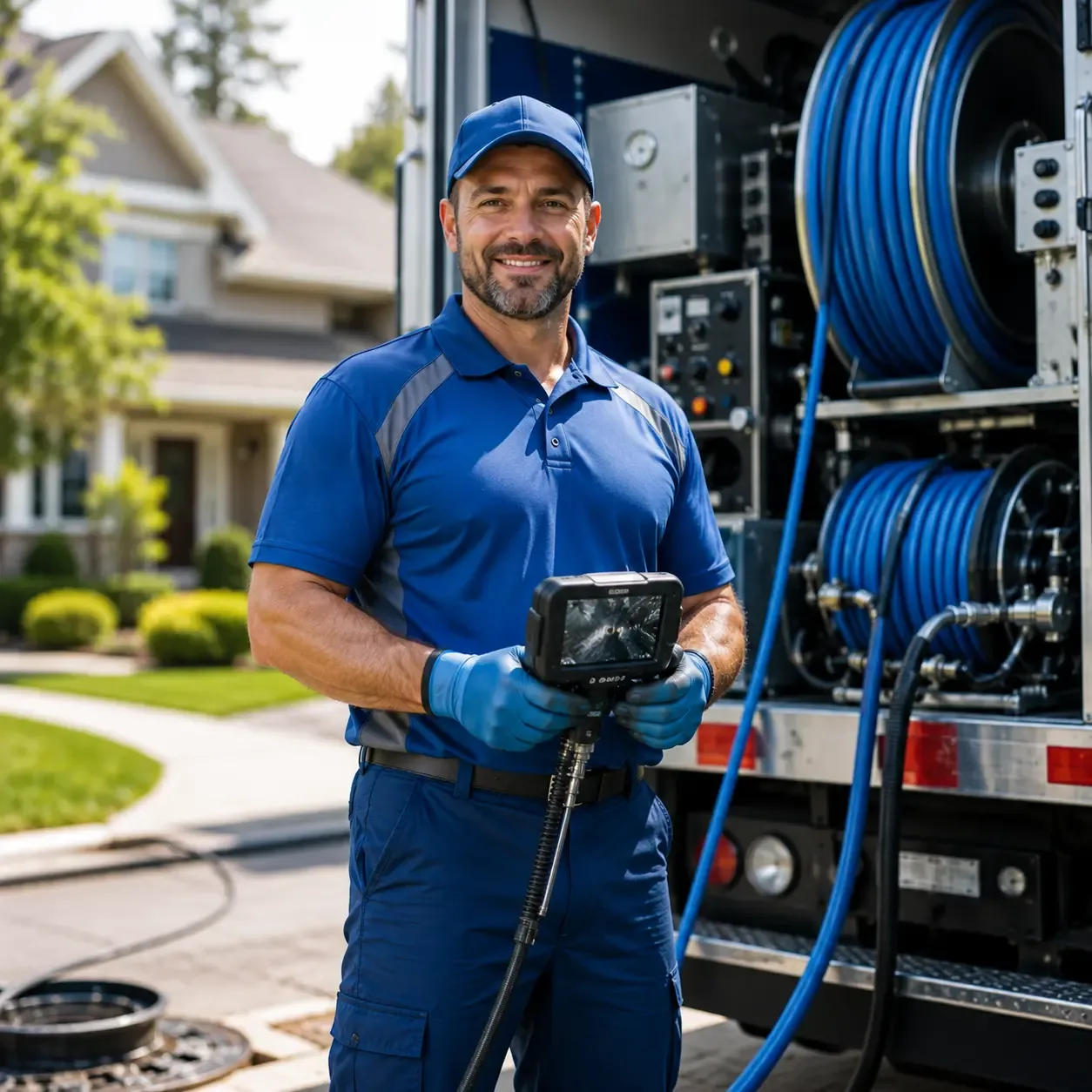 Local outdoor drain cleaning specialists in Macatawa, MI
